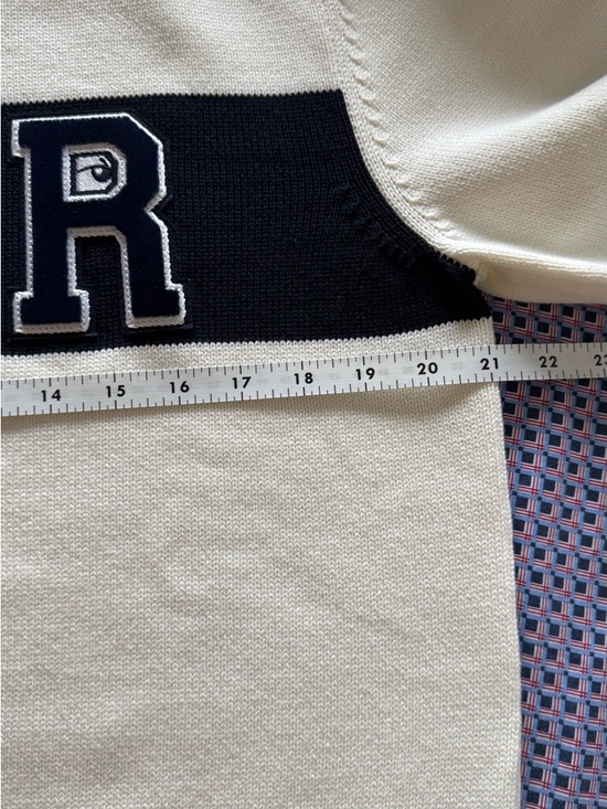 Dior Cream and Black Logo Crewneck Sweater - Picture 6 of 13